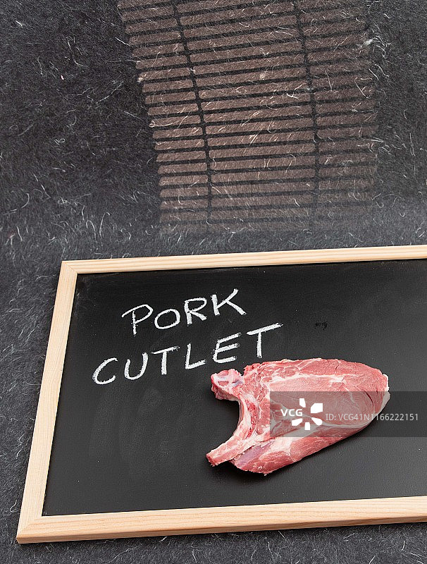猪肉炸肉排图片素材
