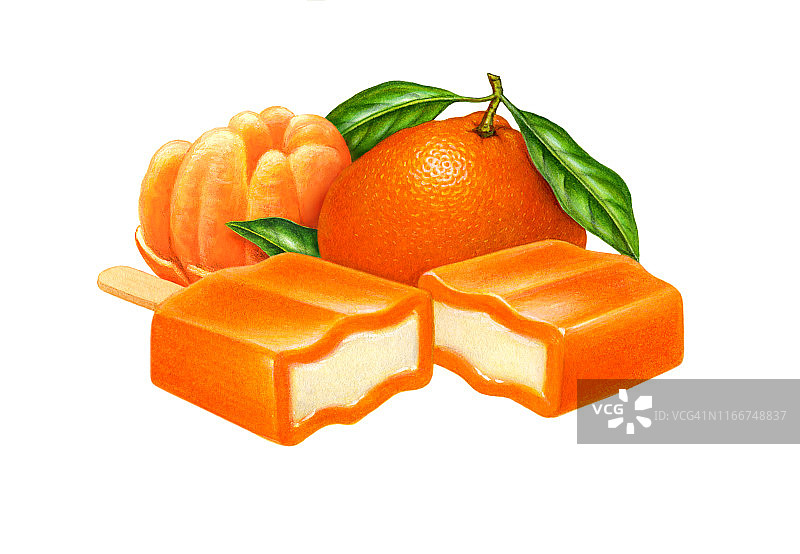 橘子Creamsicle图片素材