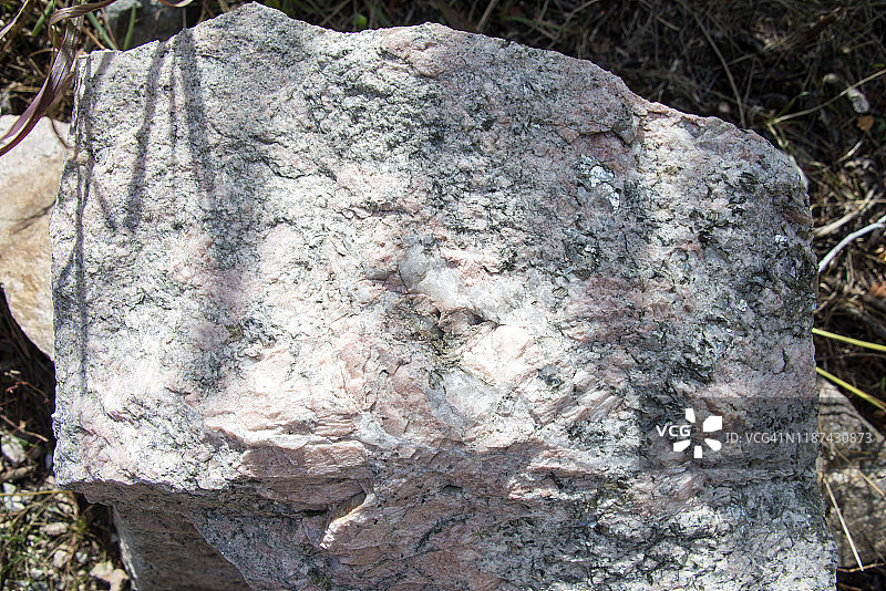 岩石细节-大提顿国家公园图片素材