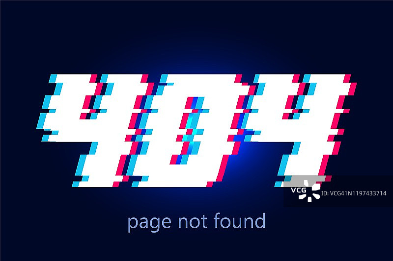 数字404故障在一个黑暗的背景徽章符号字符不存在的网页在一个网络矢量图像图片素材