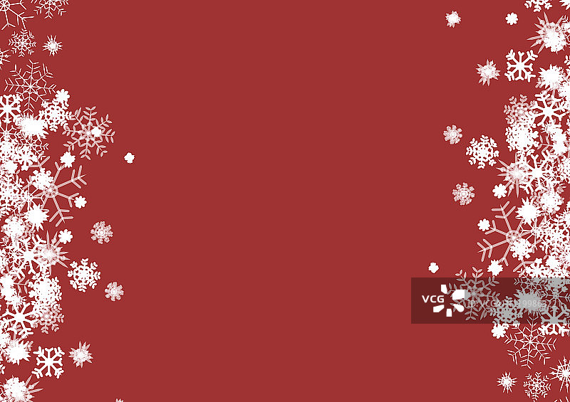 圣诞冬天雪花的背景图片素材