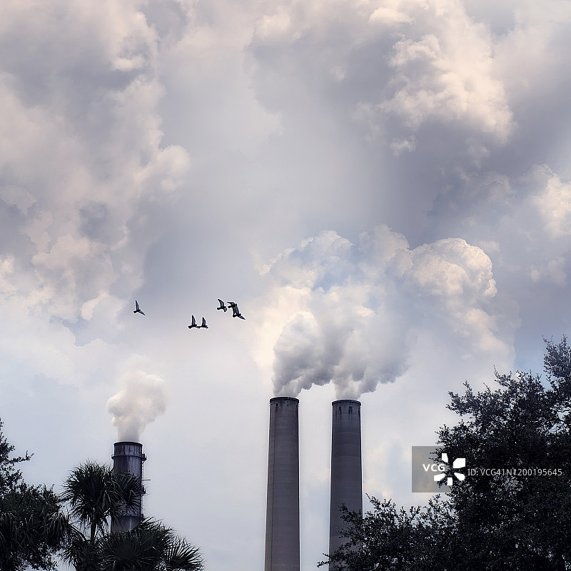 空气污染与环境图片素材