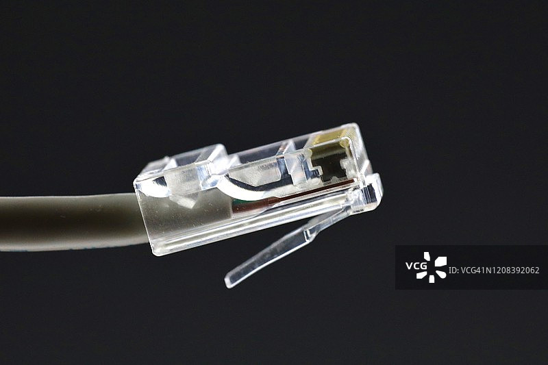 网络插头连接器和电缆图片素材