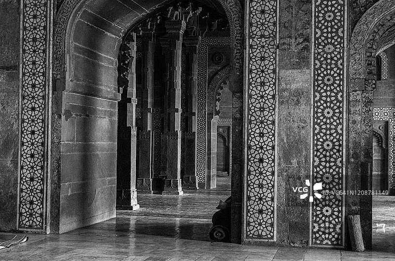 Jama Masjid: Agra的奇迹图片素材