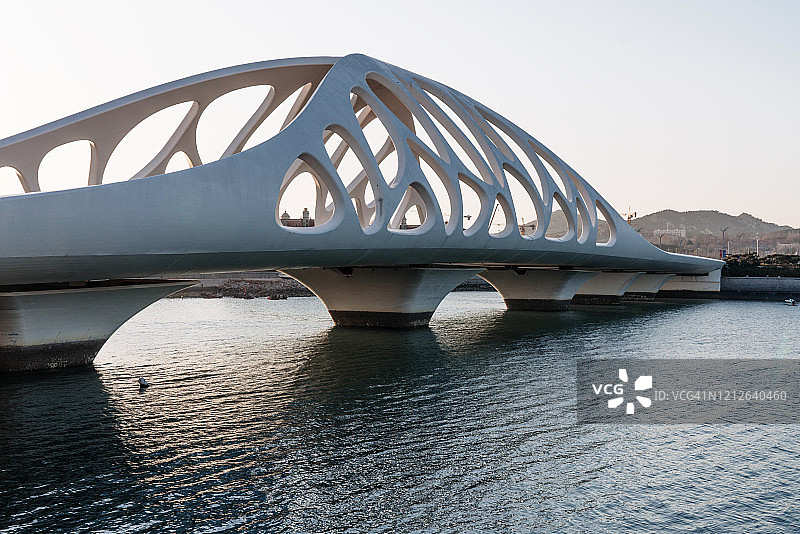 现代桥梁结构图片素材