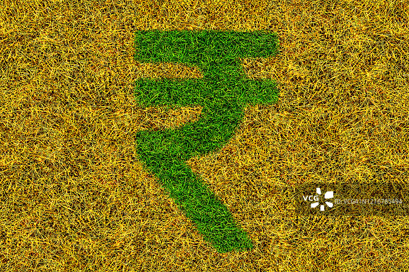 印度货币符号概念图片素材