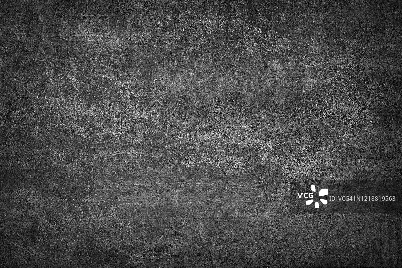 深色混凝土墙-垃圾背景图片素材