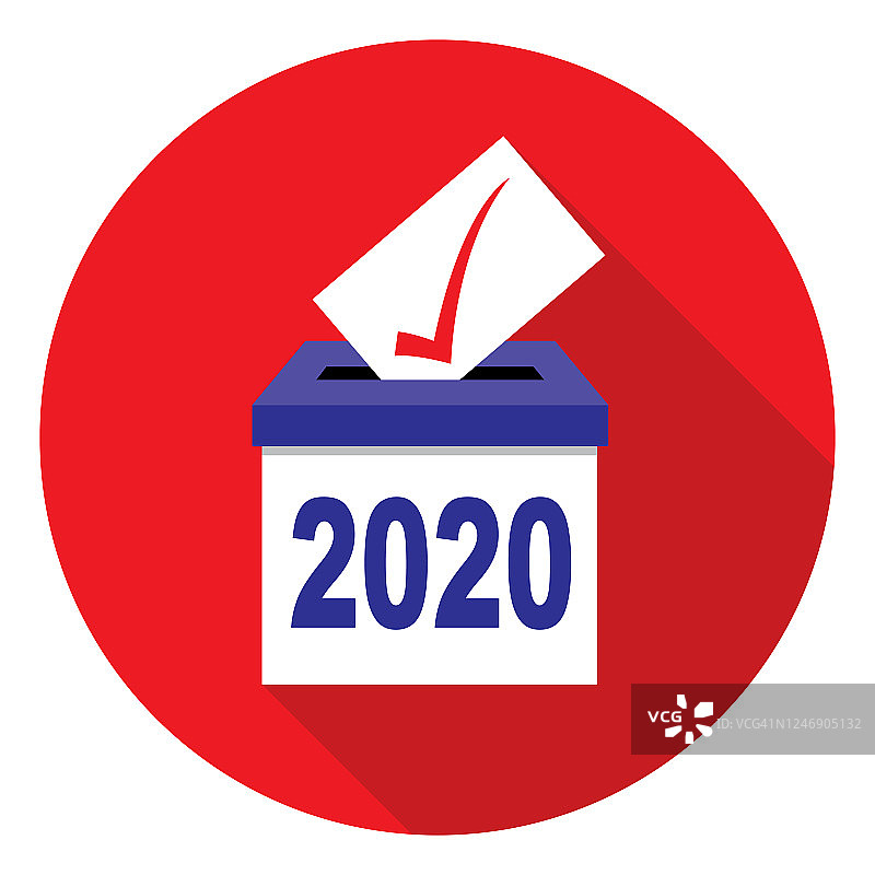 红圈2020投票箱图片素材