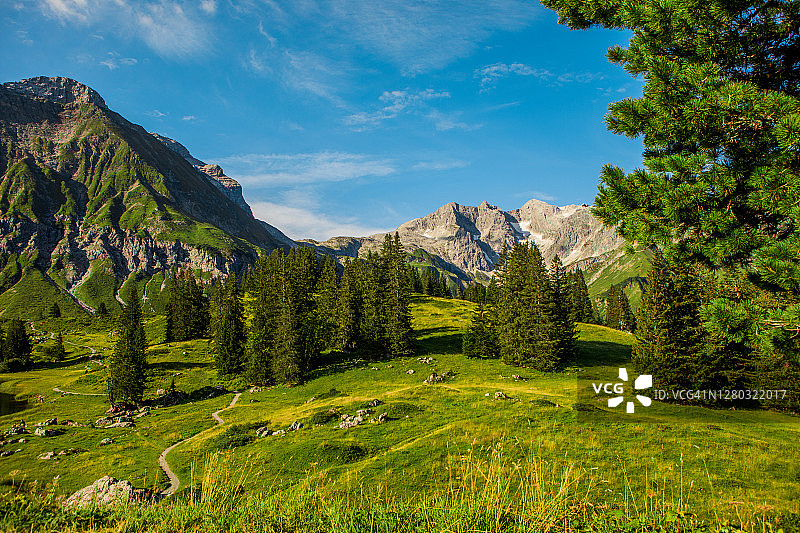 美丽的奥地利乡村景观图片素材