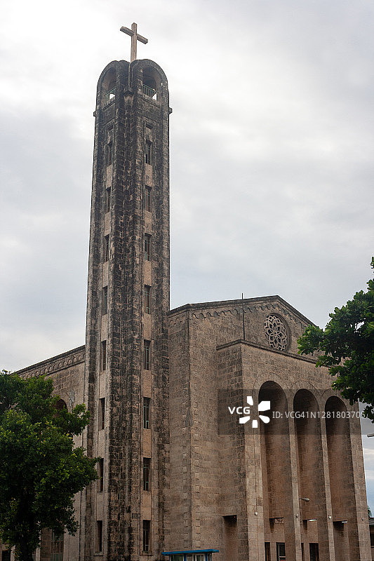 古巴哈瓦那Miramar的Iglesia de Jesus图片素材