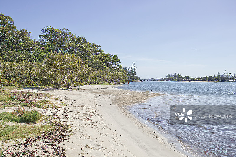 澳大利亚黄金海岸海滩天际线图片素材