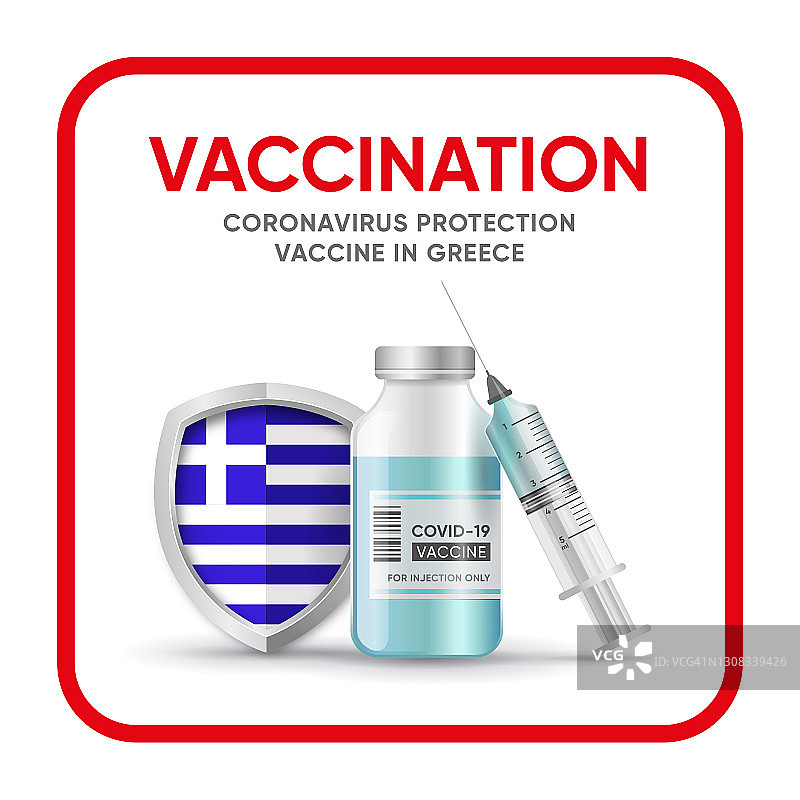疫苗-冠状病毒和流感疫苗套装图片素材