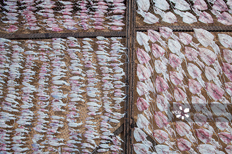 渔民保存食物的方法图片素材