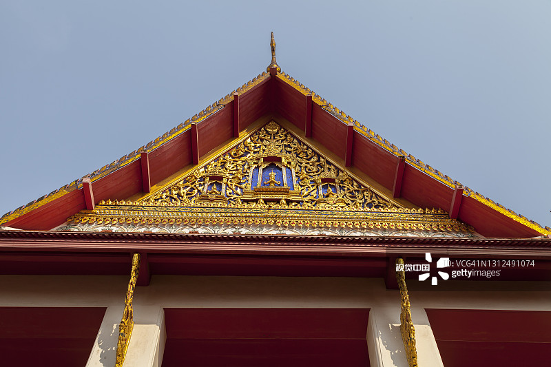 普泰萨旺厅，泰国曼谷国家博物馆的一部分。图片素材