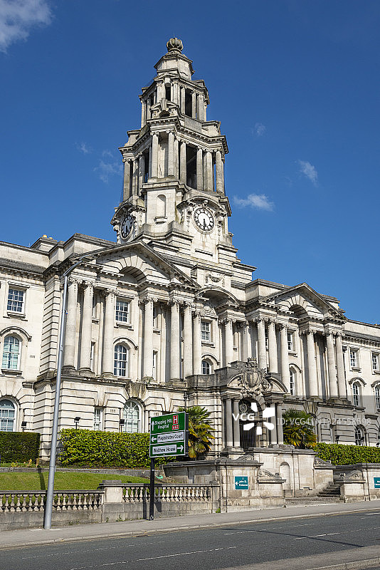 斯托克波特市政厅，大曼彻斯特，英格兰图片素材