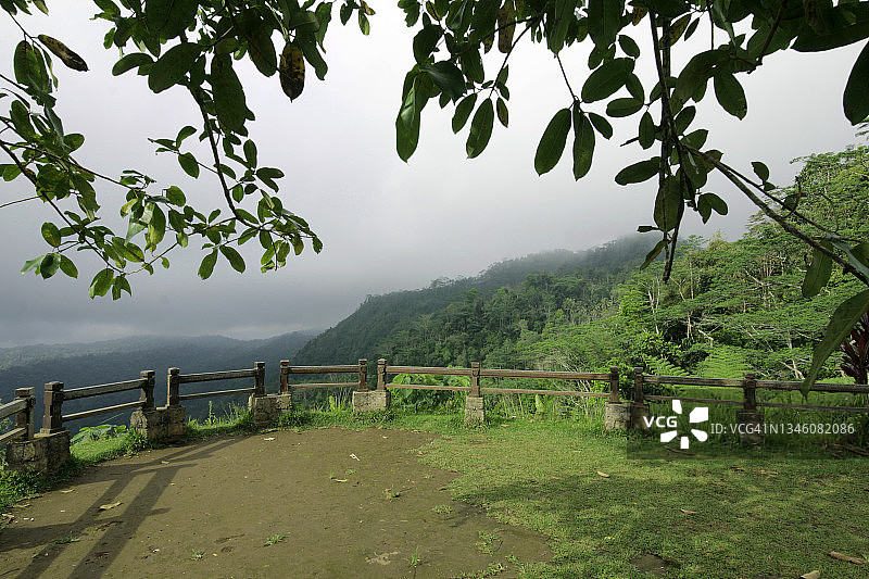 巴厘岛Karangasem山顶的美丽景色图片素材