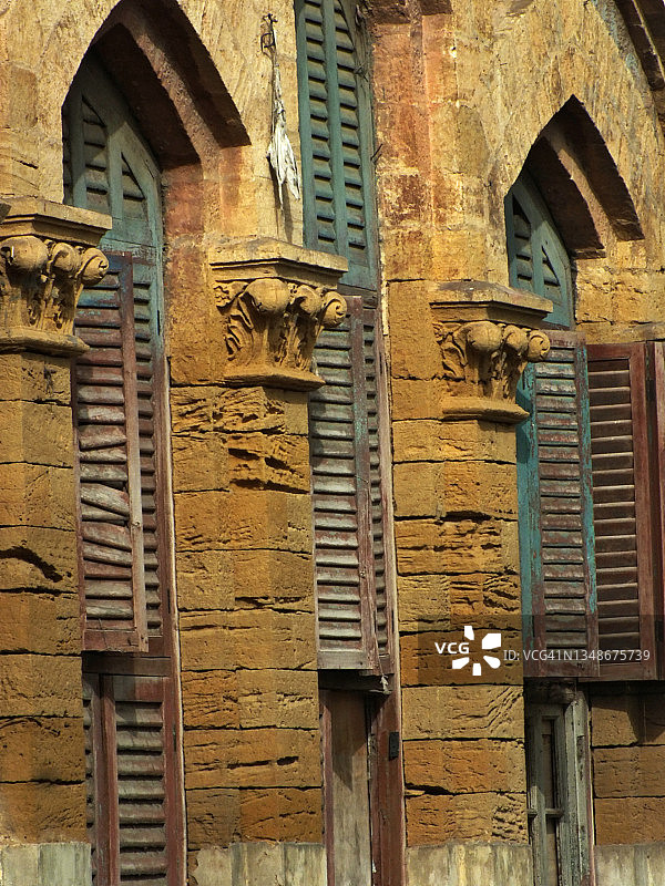 卡拉奇皇后市场的建筑细节和特点图片素材