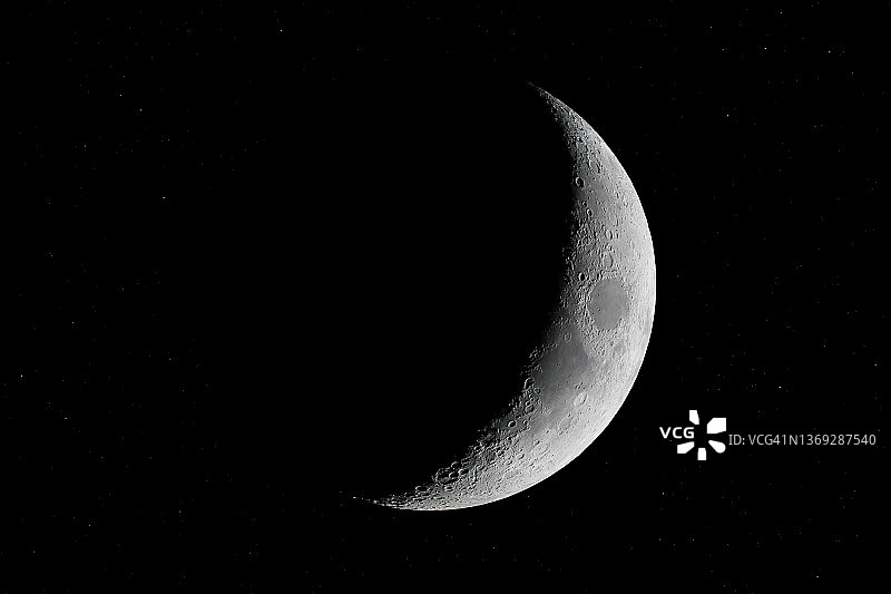 月亮和星夜图片素材