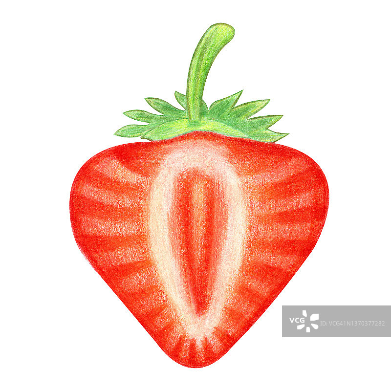 成熟的红草莓图片素材