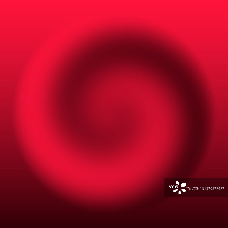 红色漩涡在一个抽象的梯度背景图片素材