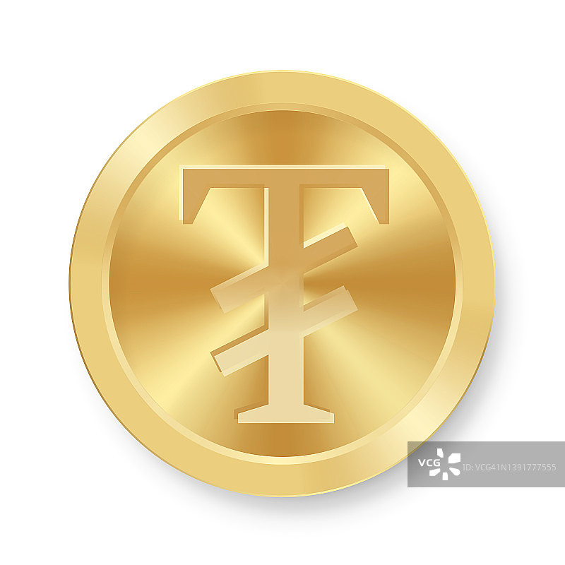 Togrog的金币网络货币概念图片素材