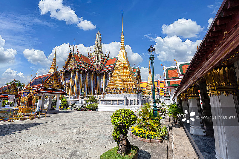 翡翠佛寺或佛寺，曼谷，泰国图片素材