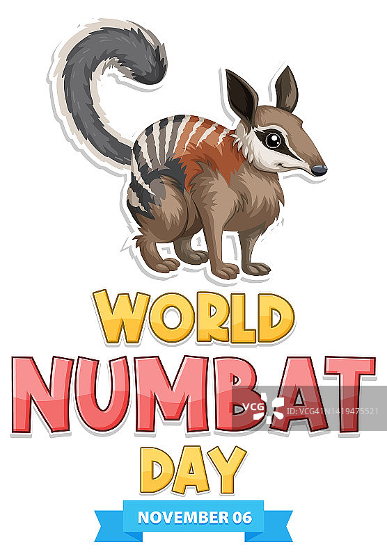 世界Numbat日标志设计图片素材