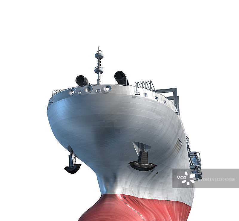 船，船，油轮，3D，低角度图片素材