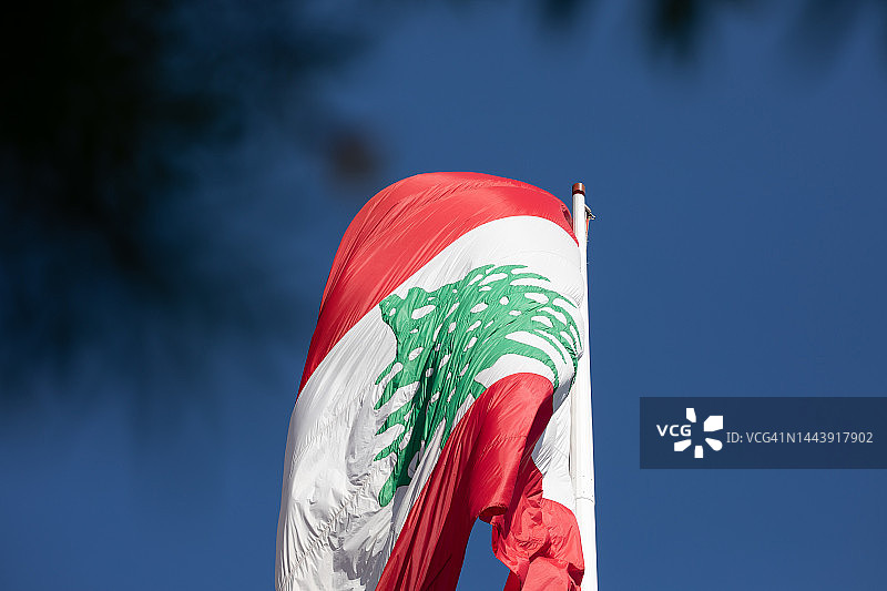 黎巴嫩国旗图片素材