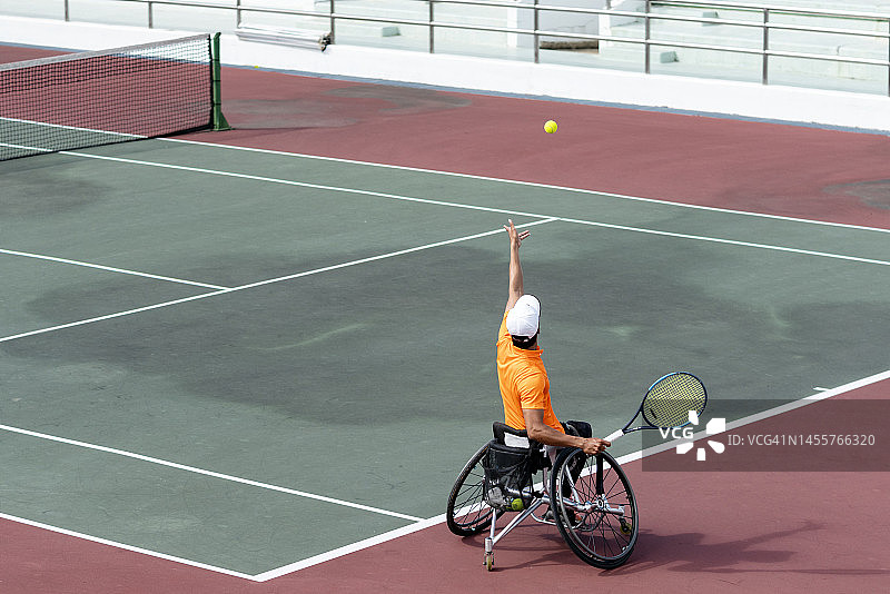 体育，运动员与残疾，轮椅，残疾。图片素材