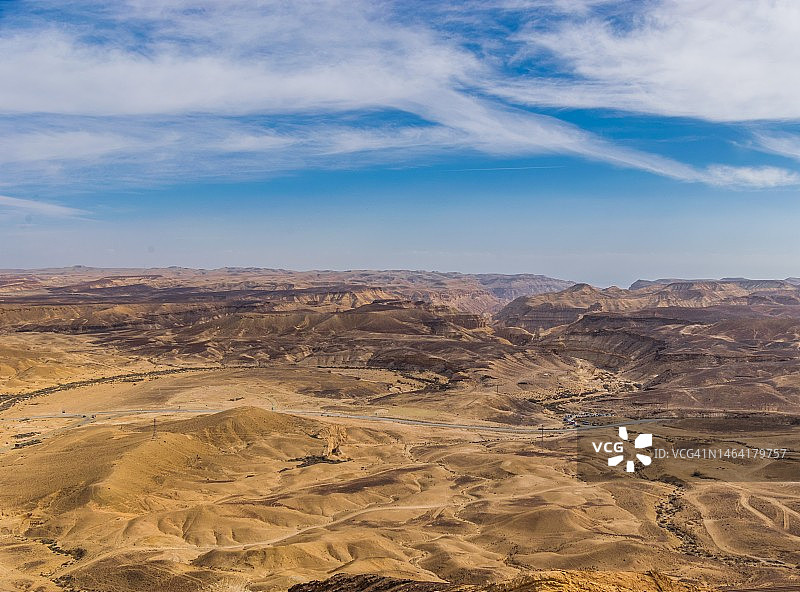 以色列沙漠的天空风景图片素材