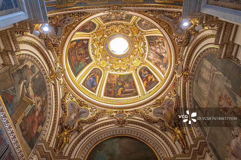 罗马，意大利，圣玛丽大教堂图片素材