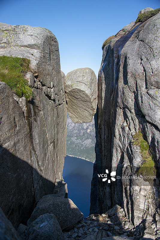 谢格拉山——挪威谢格拉山上著名的地标。夏天的风景图片素材