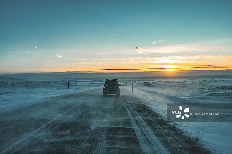 Iceland - Sveitarfélagið Ölfus Highway图片素材