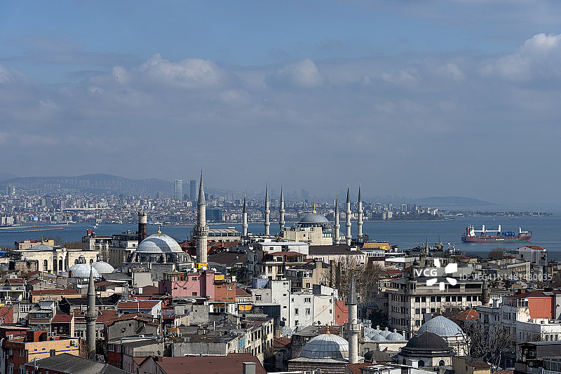 伊斯坦布尔风景，土耳其图片素材
