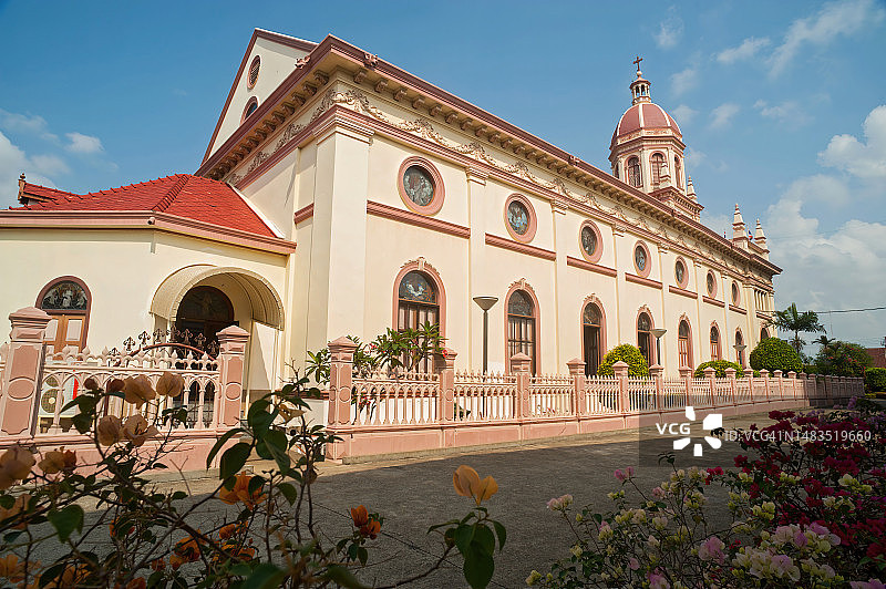 圣克鲁斯教堂(葡萄牙在曼谷的遗产)图片素材