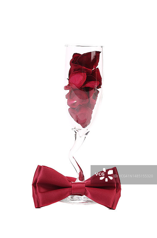 摩尔多瓦，白色背景下的红玫瑰特写图片素材
