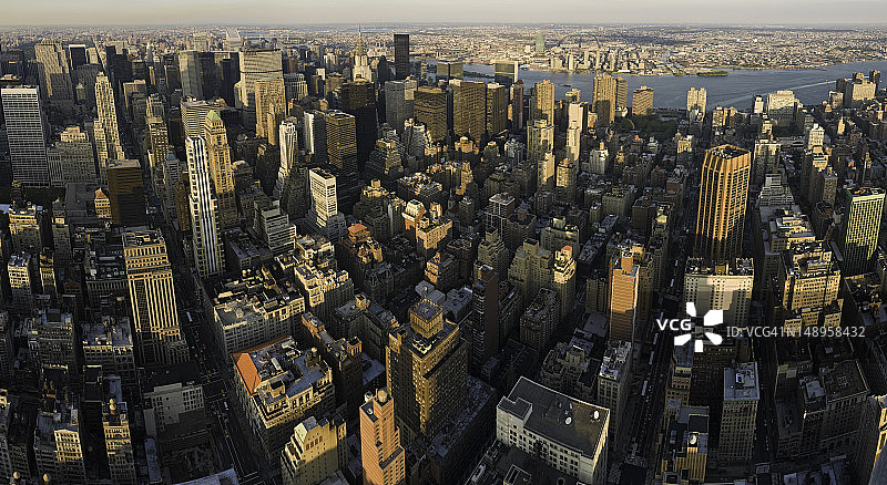城市街道，摩天大楼，纽约图片素材