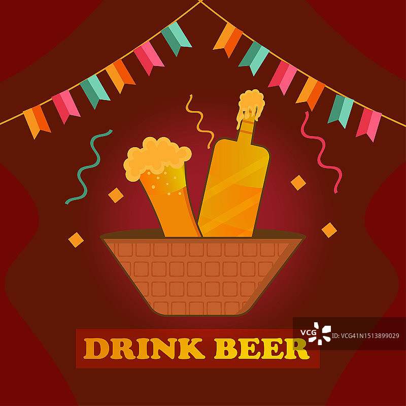 啤酒日节日活动模板图片素材