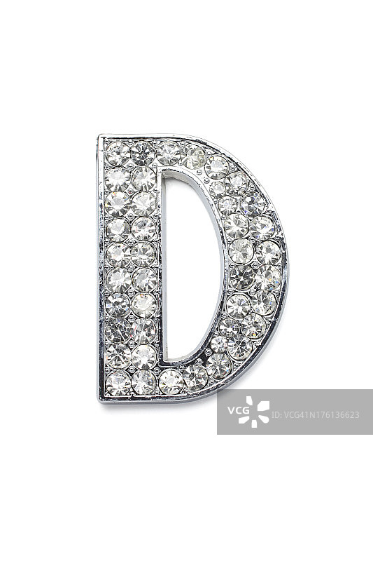 钻石字母D图片素材