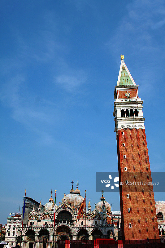 威尼斯的钟楼图片素材