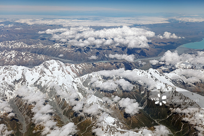 库克山天线，新西兰图片素材
