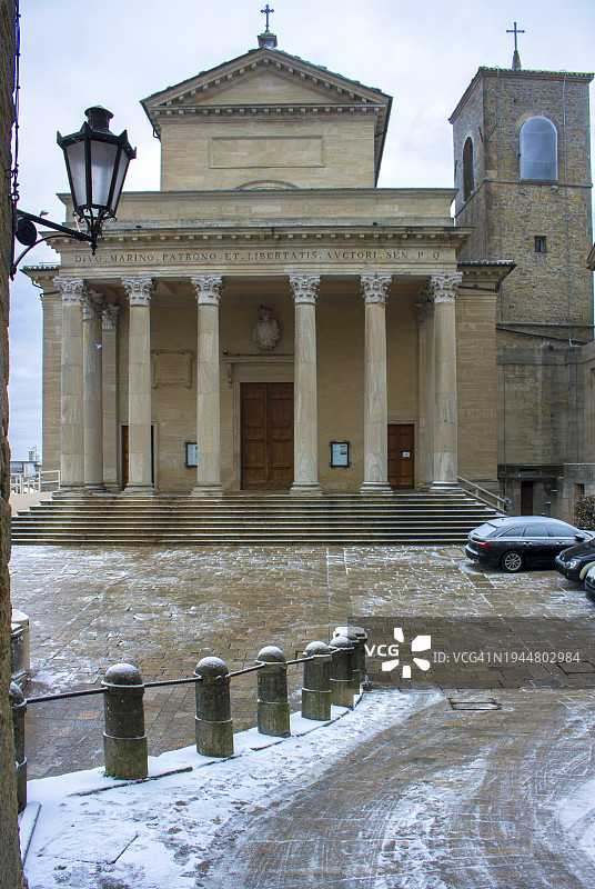圣马力诺大教堂，圣马力诺图片素材