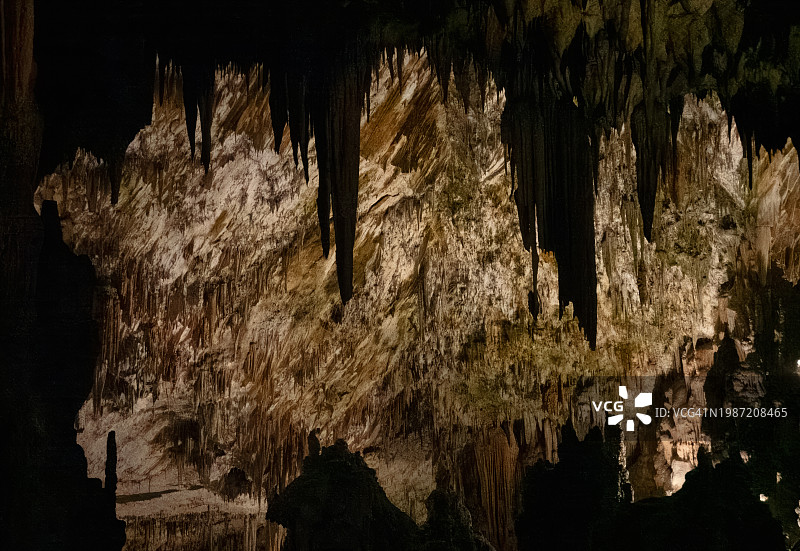 斯洛文尼亚的Postojna洞穴图片素材