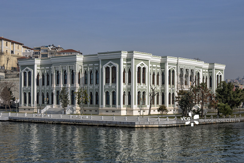 北部海域司令部总部，土耳其伊斯坦布尔Beyoğlu区图片素材