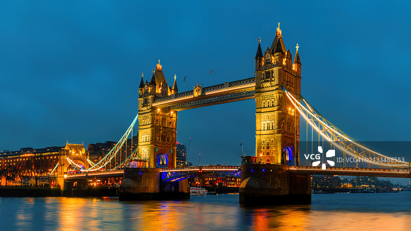 塔桥，伦敦，英国。图片素材