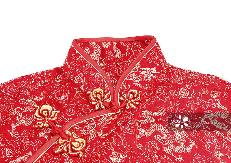 旗袍，一种中国传统的女士服装图片素材