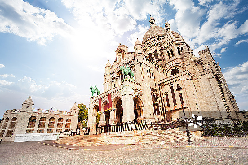 圣心大教堂，法国巴黎图片素材