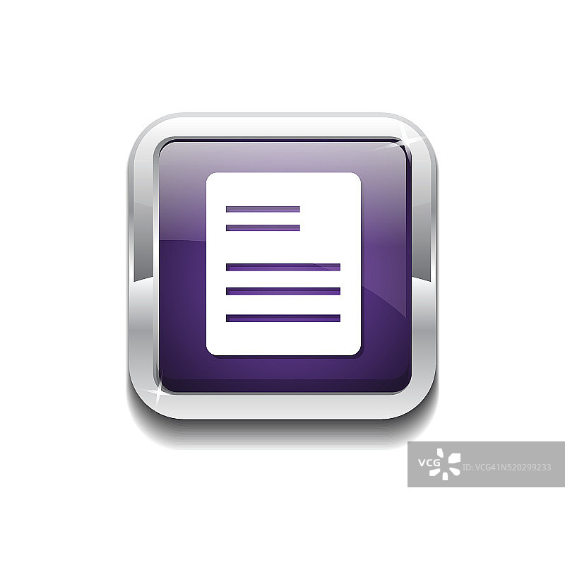 文件签名紫色矢量图标按钮图片素材
