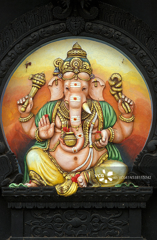 象头印度教神象头神图片素材